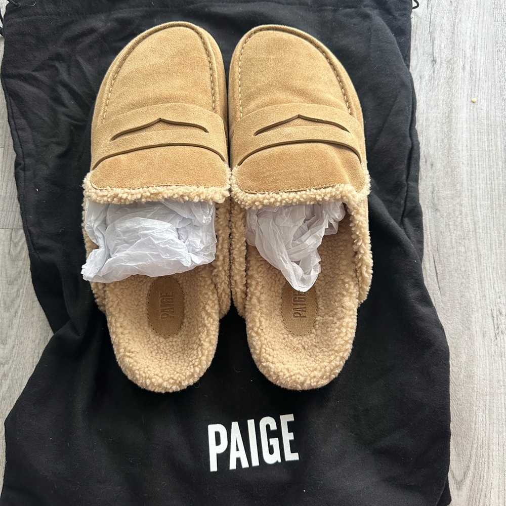 PAIGE Wynn Shearling Slide
